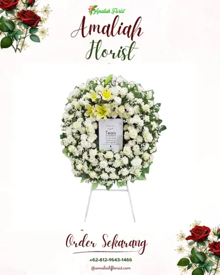 Krans Bunga Duka Mutiara Timur